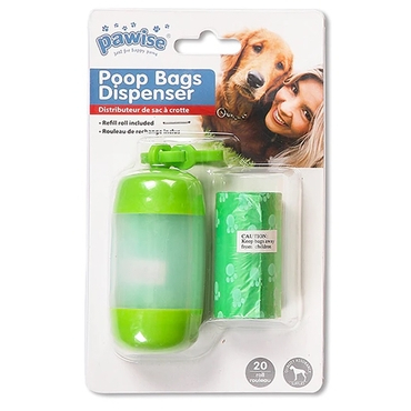 Pawise Poop Bags Dispenser With Refill